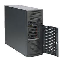 Supermicro SuperChassis 733TQ-668B Midi Tower Czarny 668 W
