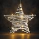 4. GWIAZDA DEKORACYJNA 20LED 30CM SREBRNY