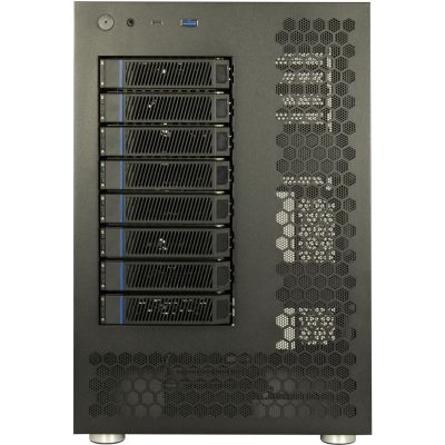 3. Obudowa Inter-Tech Geh Mini IPC NAS-8 ITX, Micro-ATX, ATX 240x295x362