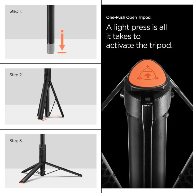 17. Selfie stick Spigen S541W Bluetooth - czarny