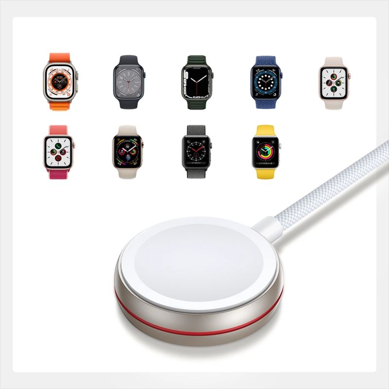 11. Joyroom ładowarka indukcyjna do Apple Watch 1.2m biały (S-IW011)