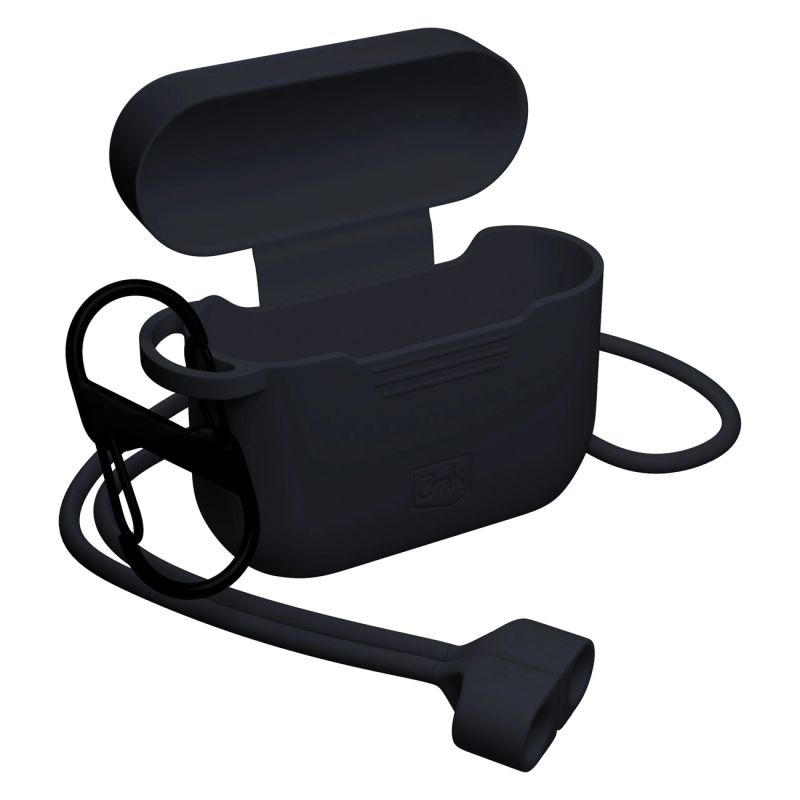5. Etui 3mk Silicone AirPods Case na AirPods Pro 3 - czarne
