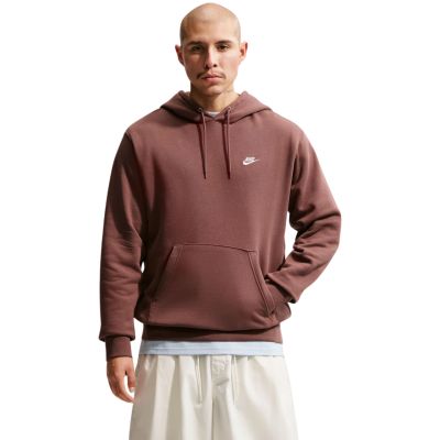 Bluza męska Nike Club BB brązowa FN3859 502