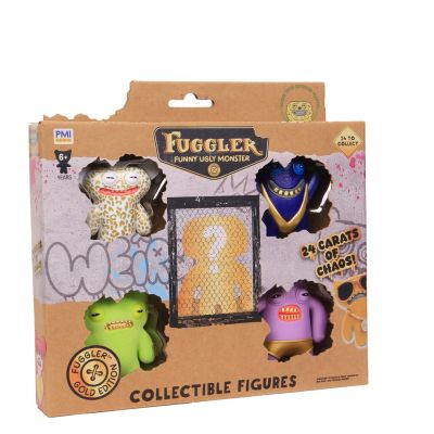 6. FUGGLER S3 GOLD EDITION FIGURES - 5 PACK DELUXE BOX (ASSORTMENT)