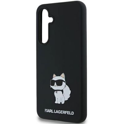 6. Etui Karl Lagerfeld Silicone Choupette na Samsung Galaxy A35 - czarne