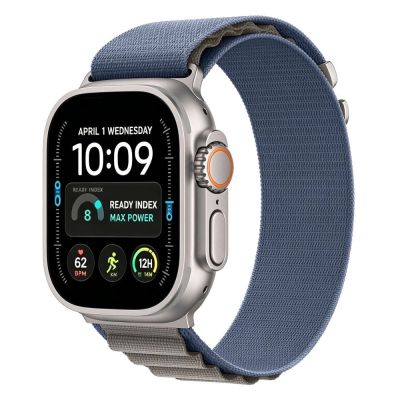 2. Pasek Tech-Protect Nylon Pro na Apple Watch 44 / 45 / 46 / 49 mm - granatowo-szary