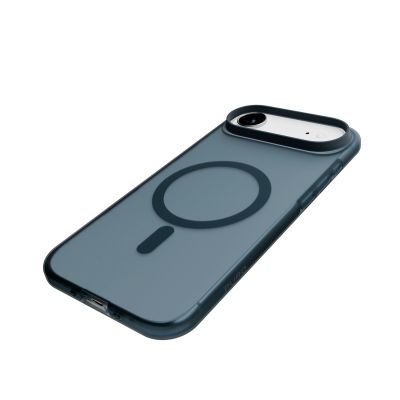9. Etui silikonowe Puro Daylight kompatybilne z Magsafe na iPhone 17 Air - półprzezroczyste turkusowe