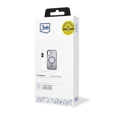 9. Etui 3mk Frosty MagCase na iPhone 17 - fioletowe