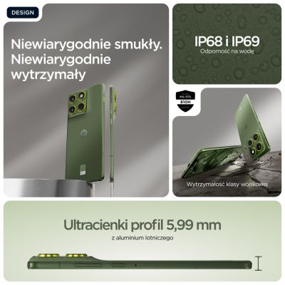 27. Motorola Edge 70 12/256GB Bronze Green