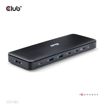 8. CLUB3D Club 3D, Dockingstation TB4 12 in 1