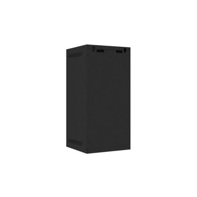 6. LANBERG SZAFA WISZĄCA RACK 10" 12U 280X310 CZARNA, DRZWI METALOWE (FLAT PACK) WF10-2312-00B