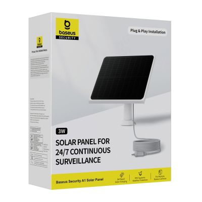 7. Panel fotowoltaiczny Baseus Security A1 - biały