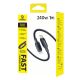 4. Kabel Baseus PicoGo Fast Charging 240W USB-C do USB-C 1m - czarny