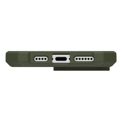 2. Etui UAG Urban Armor Gear Essential Armor MagSafe do Apple iPhone 16 Pro Max oliwkowy szary (przezroczysty)