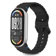 Pasek Tech-Protect Silicone Sport na Xiaomi Smart Band 8 / 9 / 10 / NFC - czarny
