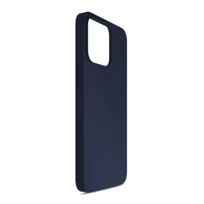 3. Etui 3mk Silicone Case na iPhone 15 Pro Max - granatowe