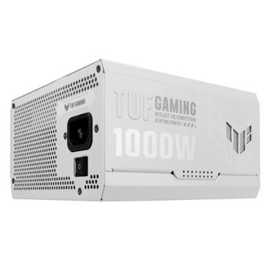 5. Zasilacz ASUS TUF Gaming 1000W Gold White Edition