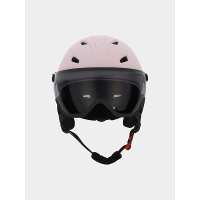 6. Kask narciarski z goglami uniseks 4F 4FWAW24AHELU091-56S
