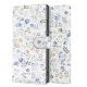 4. Etui Tech-Protect Wallet na Samsung Galaxy A26 5G / A17 4G / 5G - stokrotki z liśćmi