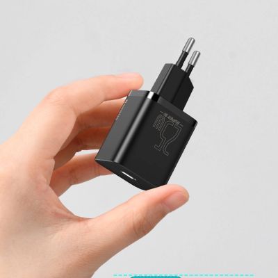 14. Baseus Super Si 1C szybka ładowarka USB Typ C 25W Power Delivery Quick Charge czarny (CCSP020101)