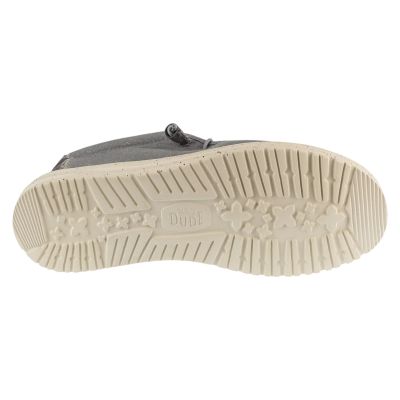 4. Hey Dude Wally Stretch Canvas 40700-1XA Szare 42