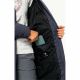 6. Kurtka zimowa damska Jack Wolfskin MARIENPLATZ COAT W night blue Down Insulated granatowa  (1206971_1010)