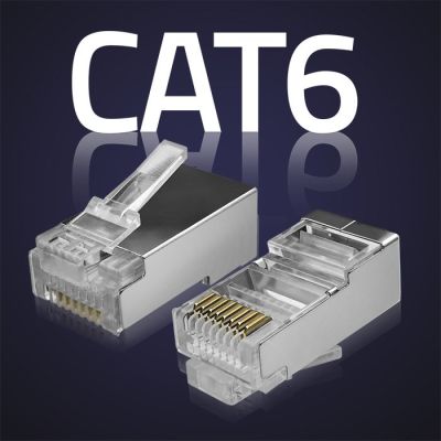 3. QOLTEC WTYK ZŁĄCZE MODULARNE RJ45 | CAT6 | FTP | 100SZT