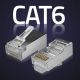 3. QOLTEC WTYK ZŁĄCZE MODULARNE RJ45 | CAT6 | FTP | 100SZT