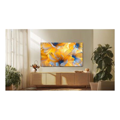 12. Telewizor TCL 65C69K QD-Mini LED 65" 4K Ultra HD Google TV Dolby Atmos DVB-T2 Metaliczny