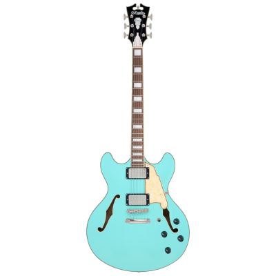 D'Angelico Premier DC Surf Green - gitara elektryczna