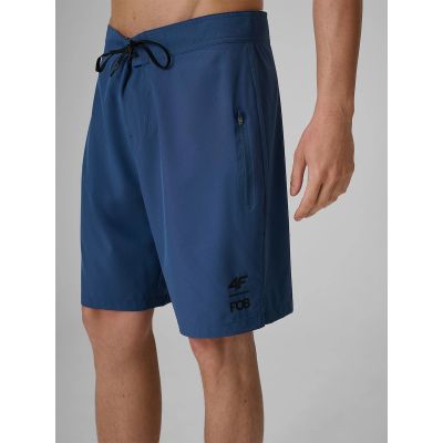 5. Spodenki plażowe boardshorty z filtrem UPF50+ męskie 4F 4FRSS26UBDSM256-31S