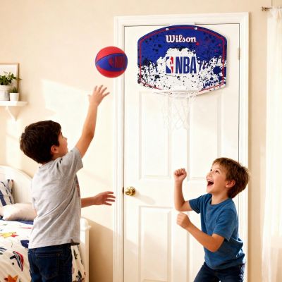 16. TABLICA DO KOSZYKÓWKI 29x24CM NBA WILSON + PIŁECZKA WTBA1302NBARD