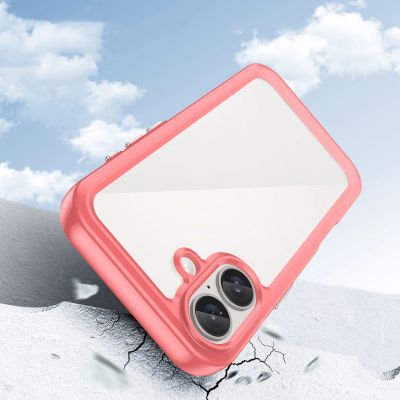 3. Etui Outer Space Case z żelową ramką do iPhone 16 - czerwone