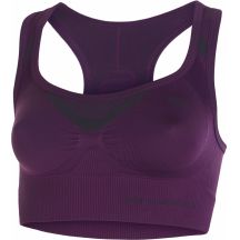 Biustonosz, stanik sportowy Brubeck Fitness Crop Top CR10070 purpurowy