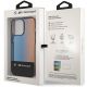 8. Etui BMW Half Tricolor na iPhone 14 Pro Max 6,7" - czarne