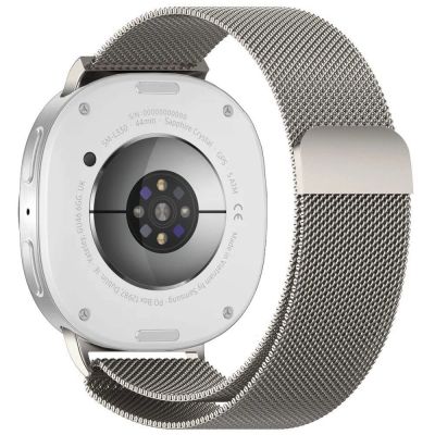 8. Pasek Tech-Protect Stainless na Samsung Galaxy Watch 40 / 44 / 46 mm - srebrny
