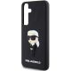 6. Etui Karl Lagerfeld 3D Rubber Ikonik na Samsung Galaxy S24 - czarne