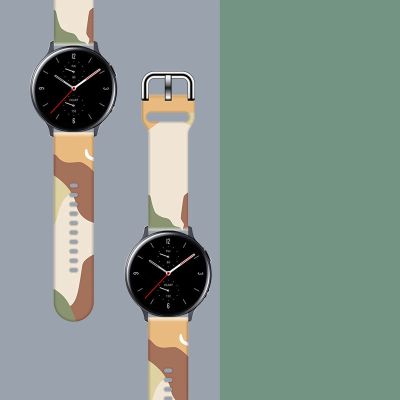 3. Pasek Strap Moro do Samsung Galaxy Watch 45 / 46 / 47 mm silikonowa bransoletka opaska do zegarka - wzór 16