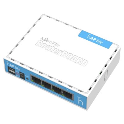 2. Router WiFi 4 Mikrotik hAP lite (RB941-2nD) 2,4GHz(2x2) 4p