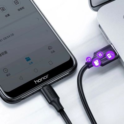 15. Kabel Ugreen US289 60135 micro USB / USB-A 0.5m - czarny