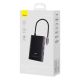 6. Hub USB-C 8w1 Baseus PioneerJoy HDMI 4K@60Hz + HDMI 4K@30Hz + DisplayPort 8K@30Hz + VGA + 2 x USB-A 3.0 + 2 x USB-C - szary