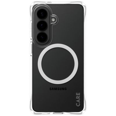2. Etui CARE by PanzerGlass Samba Transparent Qi na Samsung Galaxy S26 - przezroczyste