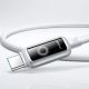 4. Kabel Joyroom S-A55 StarFlight 66W USB-A - USB-C 1,2m - biały