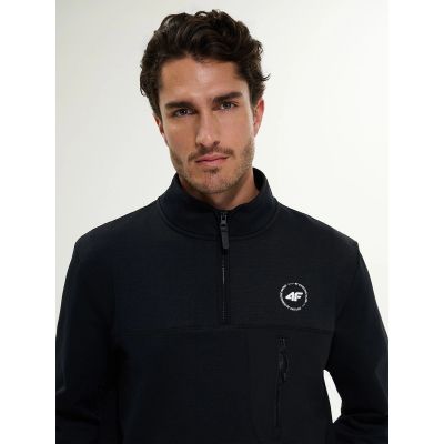 3. Bluza relaxed bez kaptura męska 4F 4FRSS26TSWSM2925-20S