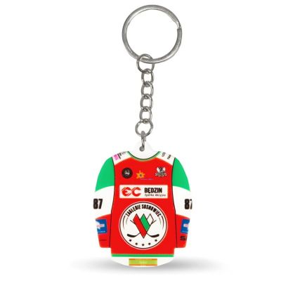 Brelok koszulka Zagłębie Sosnowiec (Away) SREBBREKH-ZS