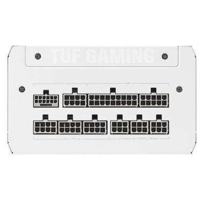 12. Zasilacz ASUS TUF Gaming 1000W Gold White Edition