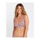 Stanik kąpielowy RIP CURL Las Flores Revo Halter turkusowy