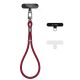 Smycz Tech-Protect C11S Rope Wrist Strap do telefonu - burgundowa