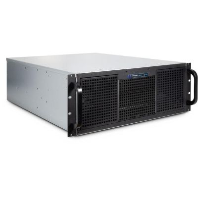 Inter-Tech 4U 40255 Rack Czarny, Szary