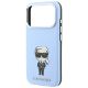 7. Etui Karl Lagerfeld Smooth Ikonik Sketch MagSafe do iPhone 18 Pro / 17 Pro - jasnoniebieske